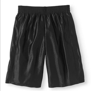 Athletic Works boy’s Shiny Black Shorts Size 6-7